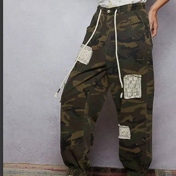 Pol Olive Cameo Streetwear Look Pants. Various Sizes. NWT.