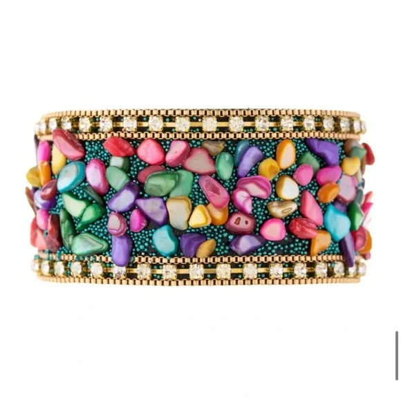 SAACHI Gravel Beaded Bracelet. NWT