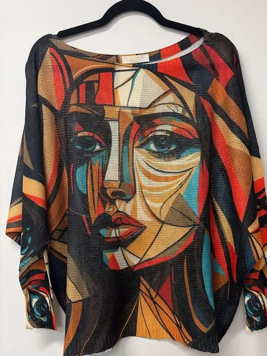 Loowie Knit Sweaters Picasso Inspired – T's Place