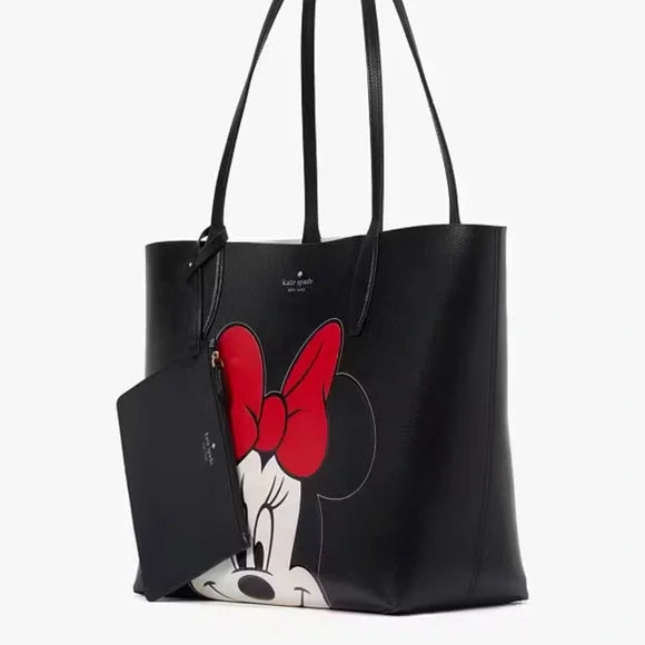Disney X Kate Spade New York Reversible Minnie Large Tote. NWT