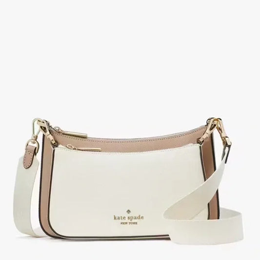 Kate Spade Duet Colorblock Saffiano Leather Small Crossbody NWT