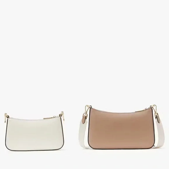 Kate Spade Duet Colorblock Saffiano Leather Small Crossbody NWT