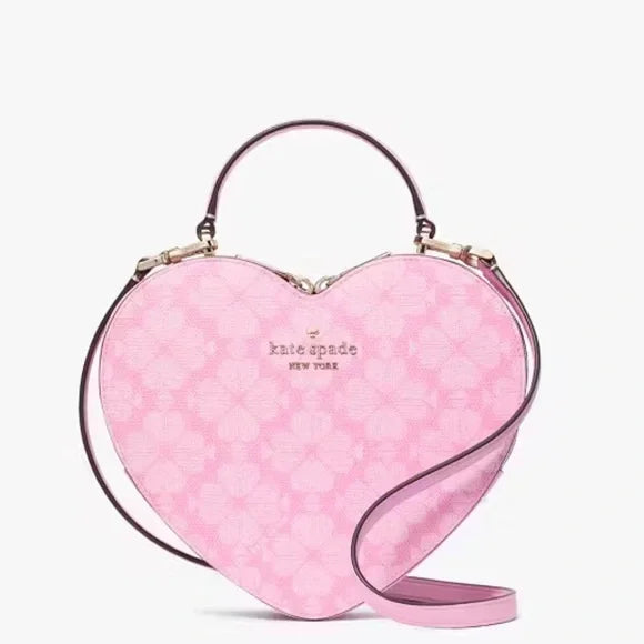 Kate Spade Love Shack Spade Flower Heart Parisian Rose Crossbody. NWT.