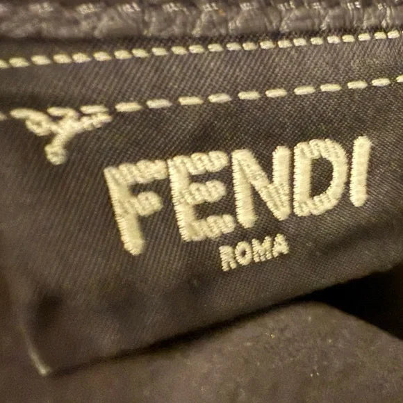 Fendi Continental Cuoio Romano Leather Long Wallet Excellent Condition Box & COA