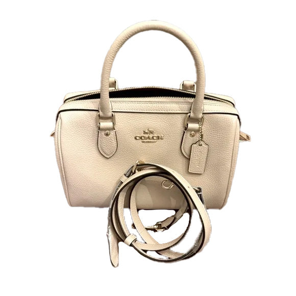 Coach Mini Rowan Chalk Floral Crossbody. NWOT