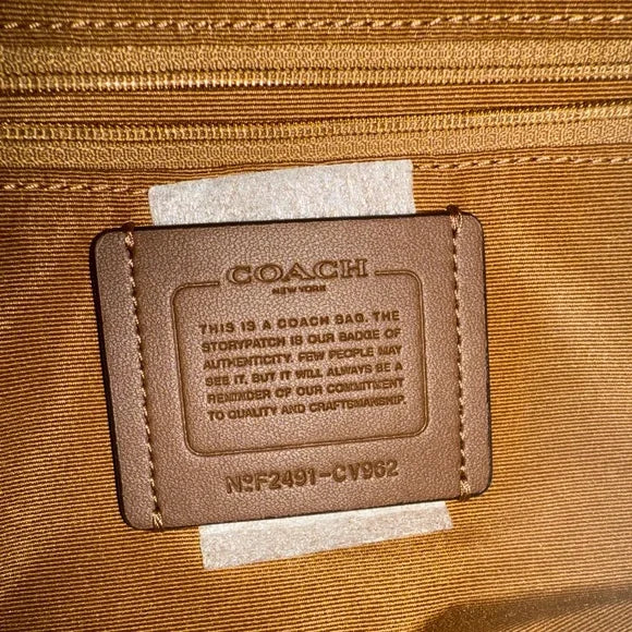 Coach Mini Rowan Chalk Floral Crossbody. NWOT