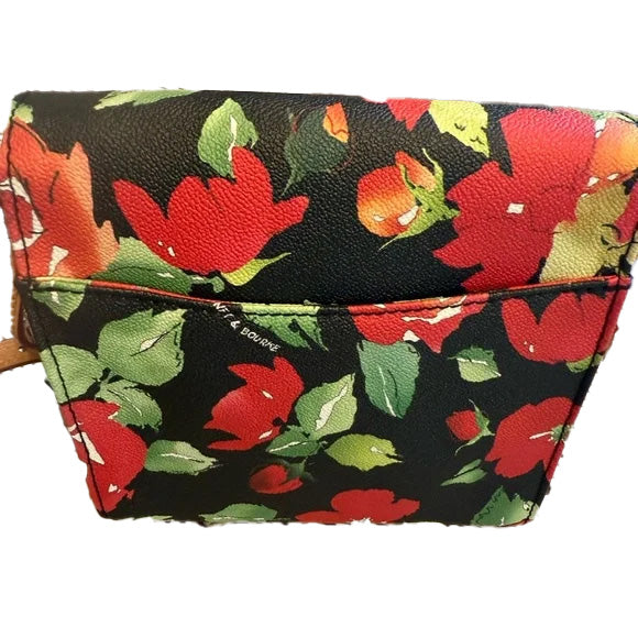 Dooney & Bourke Floral Letter Carrier Crossbody NWOT.