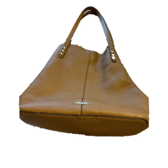 Rebecca Minkoff Studded Brown Pebbled Hobo Shoulder Bag. Excellent Condition.