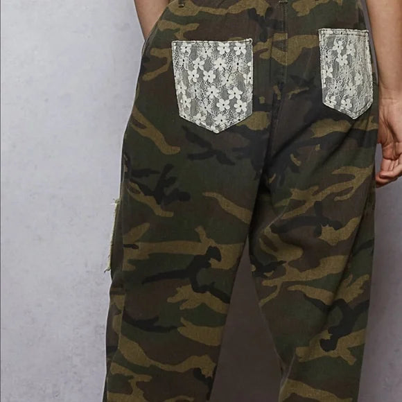 Pol Olive Cameo Streetwear Look Pants. Various Sizes. NWT.