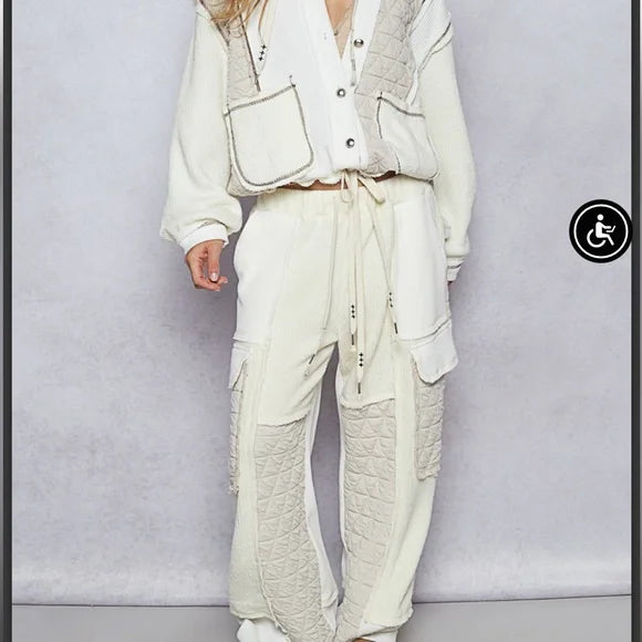 Pol Cream/Beige Top & Pant Set. Various Sizes. NWT.