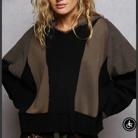 Pol Oversized Pullover Cotton Top. Various Sizes Available. NWT.