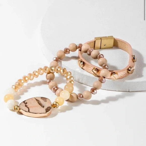 SAACHI Everyday Arm Party Bracelet Set.